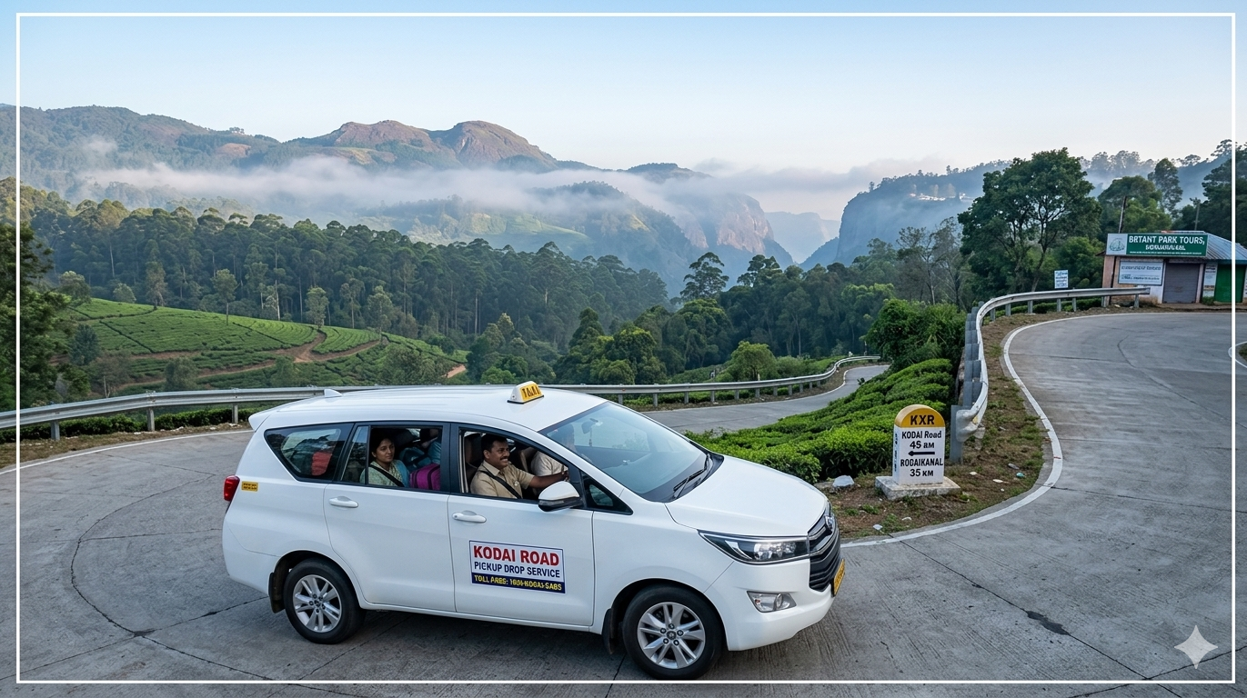 Kodai Road Pickup Drop Service