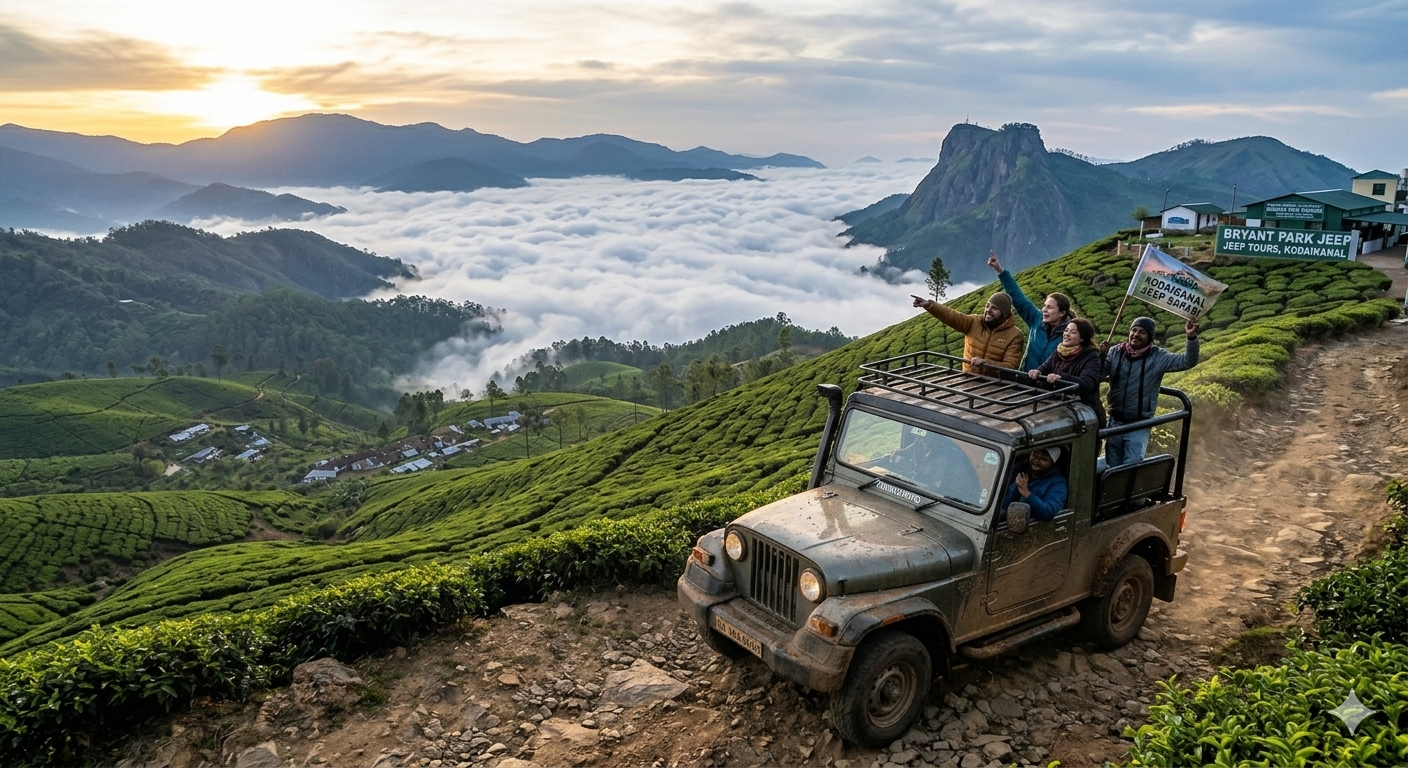 Kodaikanal Jeep Safari Adventure