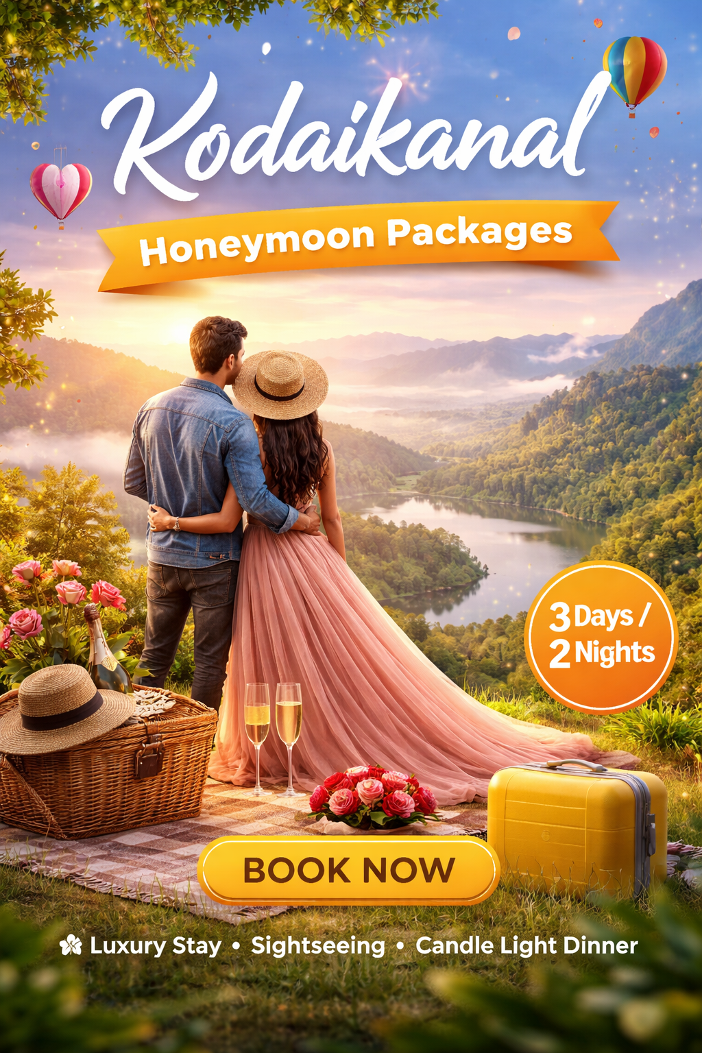 Kodaikanal Honeymoon Package