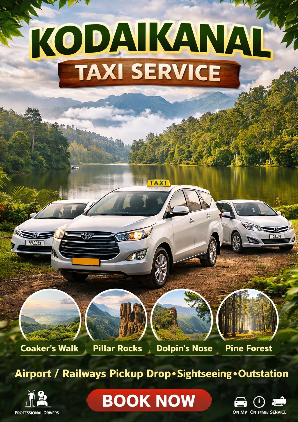 Kodaikanal Taxi Service