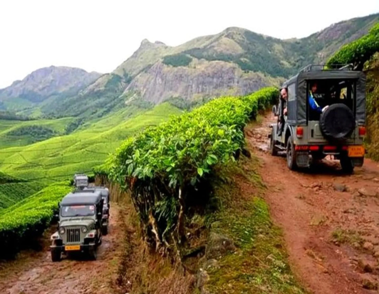 Kolukkumalai Jeep Ride